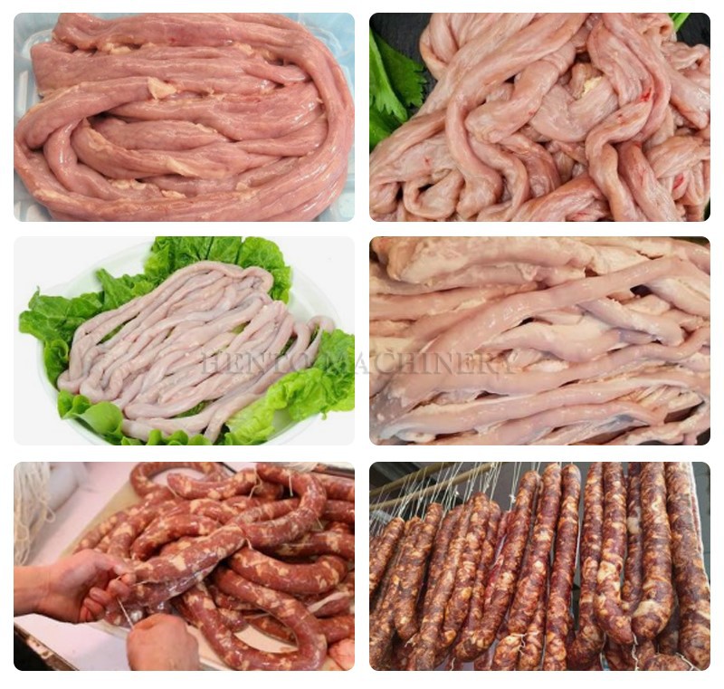 pork intestine scraper