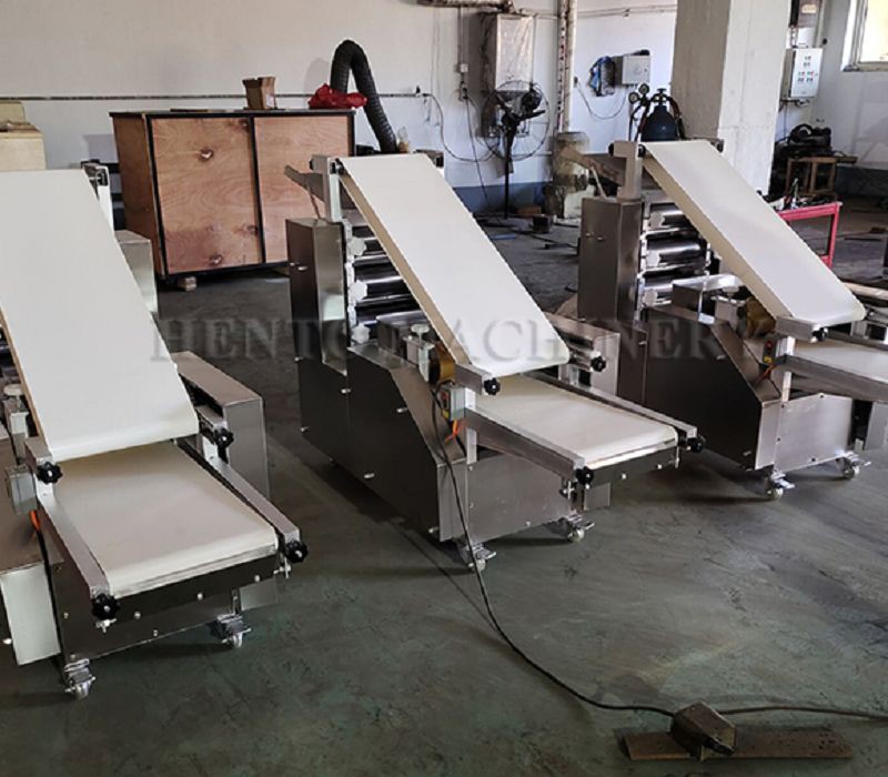 Automatic dumpling Wrapper press machine Automatic dumpling Wrapper press machine