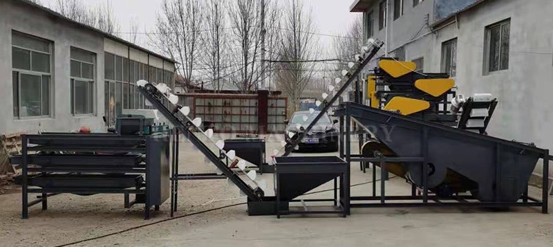 Almond Shelling Production Line
