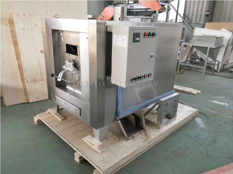 Cocoa bean roasting machine Cocoa bean roasting machine