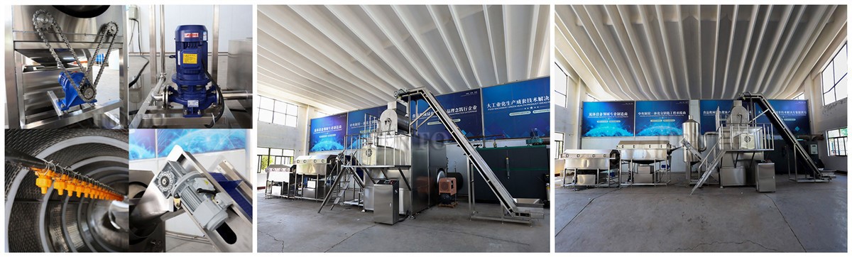 Automatic Vegetable Steam Peeling Machine