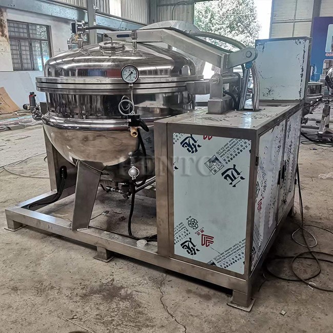 Self Turning High Pressure Cooker Pot