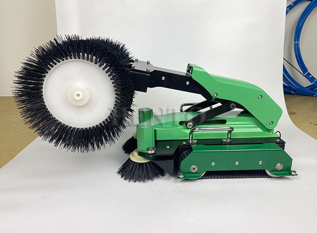 rotary brush air duct cleaner