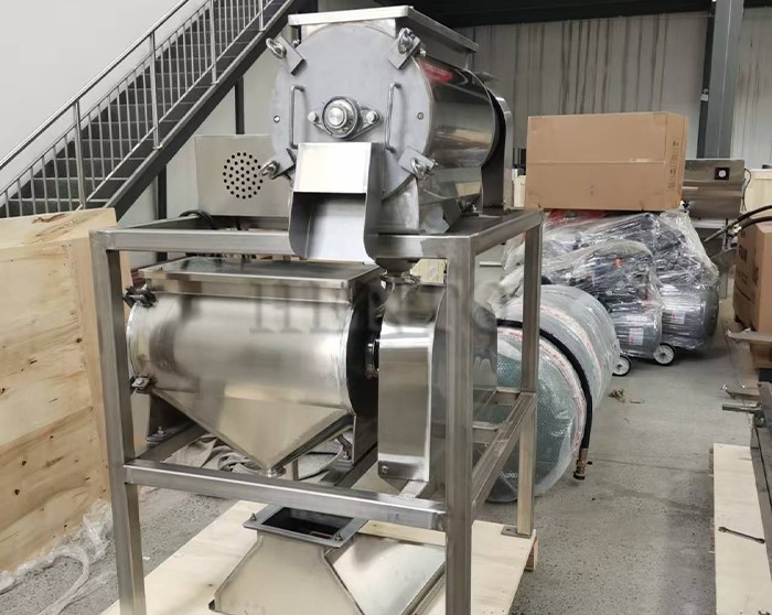 Double Channel Fruit De cleating Pulping Machine Double Channel Fruit De cleating Pulping Machine