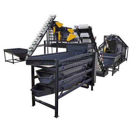 almond husking Processing Line