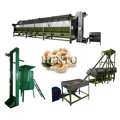 Automatic Cashew Nut Shelling Processing Line