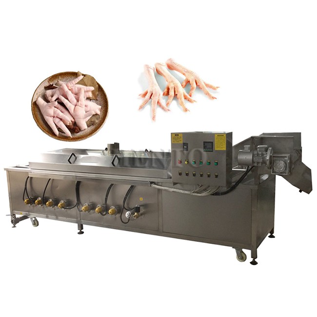 Automatic Chicken Feet Blanching Machine