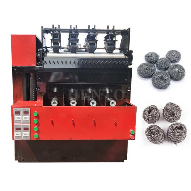 Stainless Steel Scrubber Making Machine