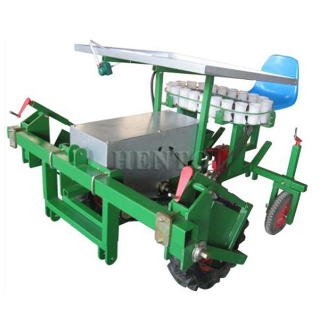 automatic plug seedling transplanting machine