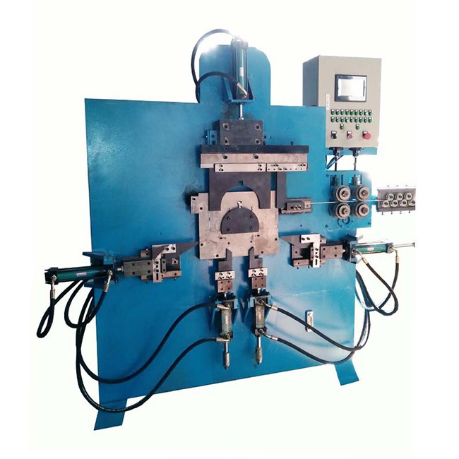 Bucket Handle Fitting Machine