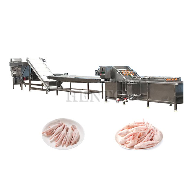 Chicken Feet Cleaning Machine