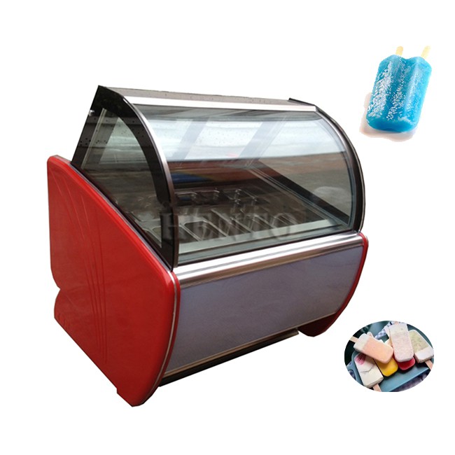 Ice Lolly Refrigerator Display Cabinet
