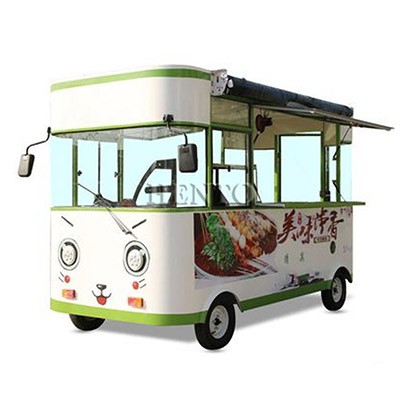 Food Vending Cart with Wheels