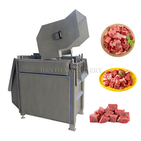 Frozen Meat Cube Cutting Machine