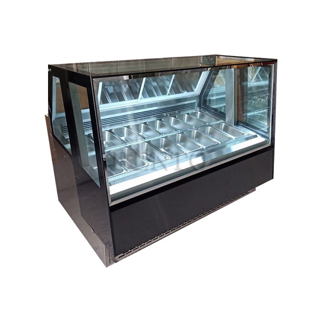 Electric Ice Cream Showcase