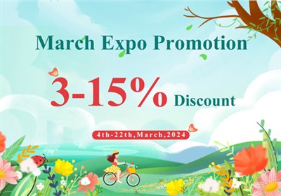 March Expo Promotion Is Coming