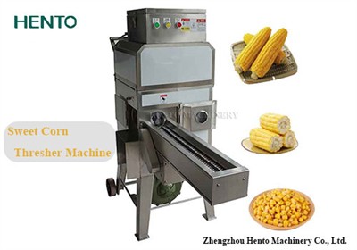 Sweet Corn Thresher Machine Exported To America