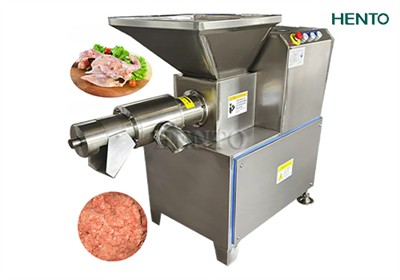 New efficiency in meat processing —— chicken-meat-bone-separating-machine, ac...