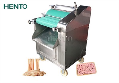 Why use the scraping intestinal machine?