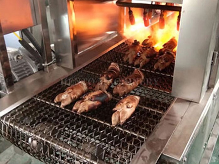 Chicken Wing Singeing Machine 2