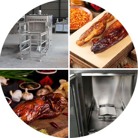 meat smoking machine 1