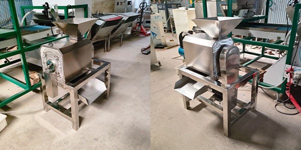 Fruit Pitting and Pulping Machine Fruit Pitting and Pulping Machine