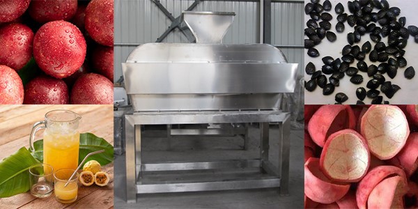 Passion Fruit Pulp Exactor Machine 3 Passion Fruit Pulp Exactor Machine 3