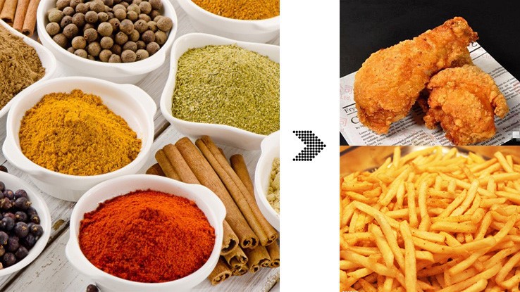 Food Flavor Mixer Machine