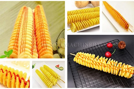 spiral potato cutter machine automatic electric spiral potato cutter machine automatic electric