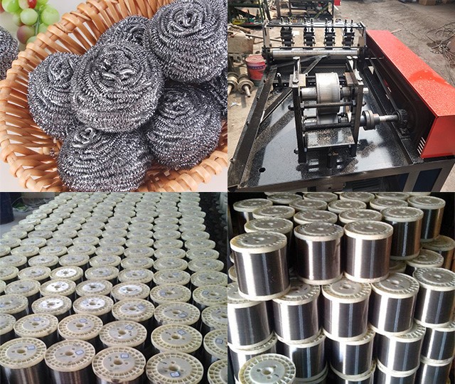 Automatic Scrubber Making Machine