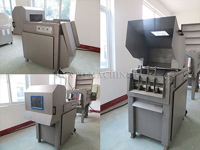 stainless steel frozen meat cutter