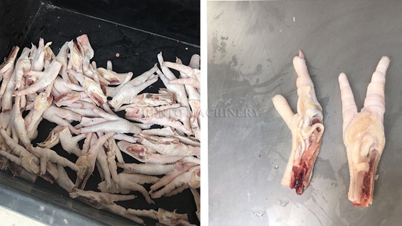 Chicken Feet Cutting Machine