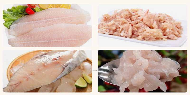 automatic fish meat deboner
