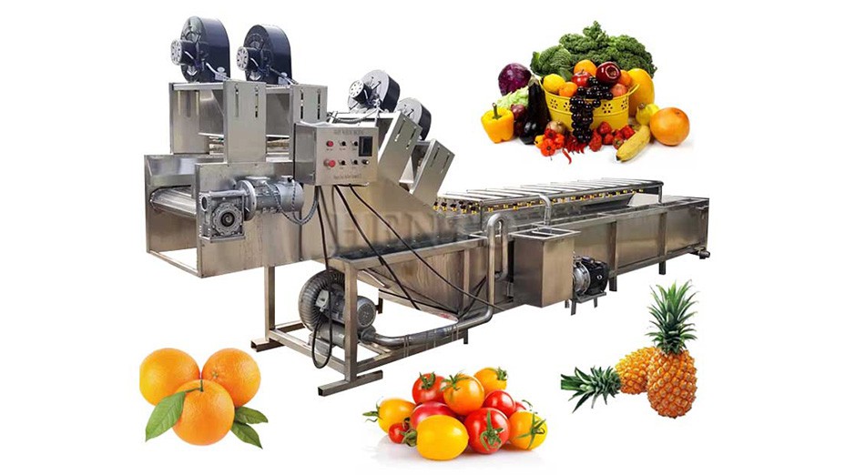 Vegetable Washing And Drying Machine Vegetable Washing And Drying Machine