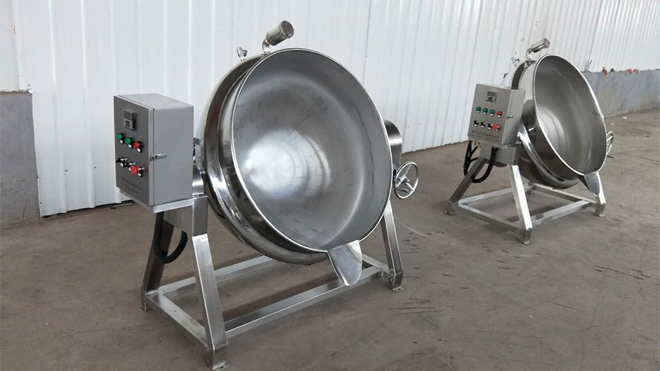 indirect jacketed boiling pan