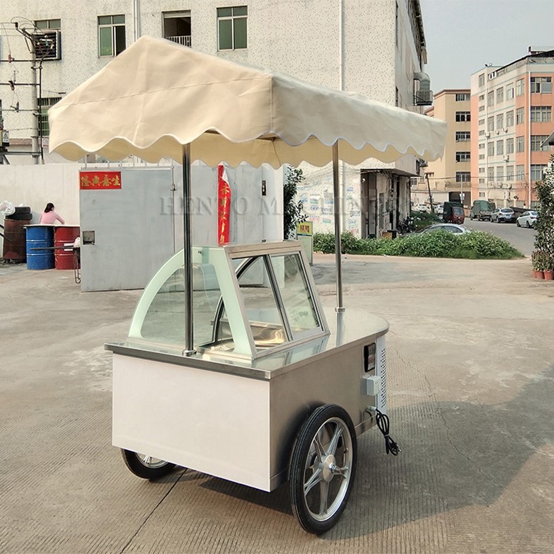 Ice Cream Push Cart