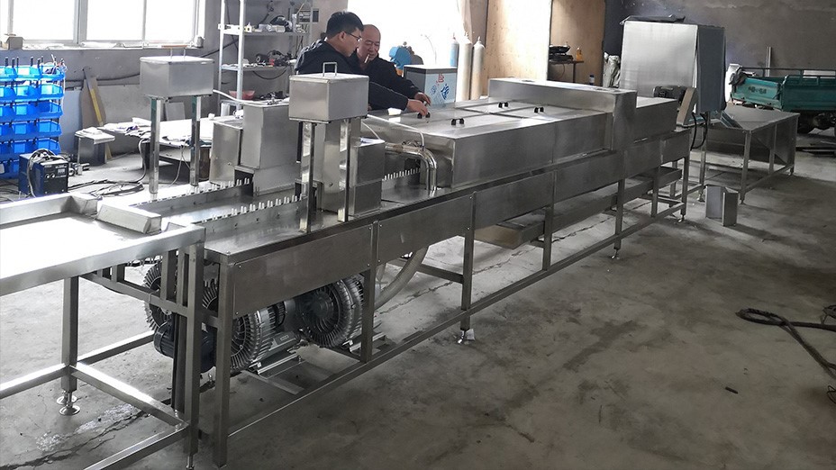 Egg Washer and Breaker Line Egg Washer and Breaker Line