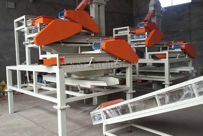 almond huller machine