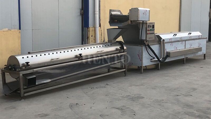 Chicken Feet Blanching Peeling Line