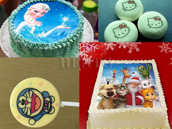 edible printing machine for cake