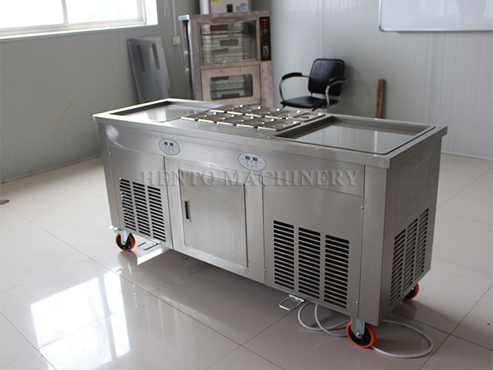Fried Ice Cream Roll Machine