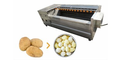 Washingand peeling machine Washingand peeling machine