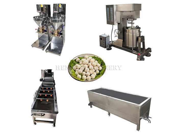 Fish ball machine Fish ball machine