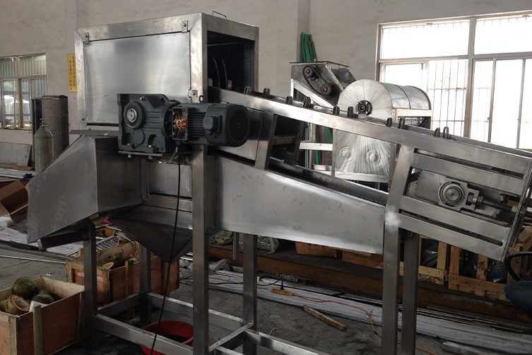 Automatic Coconut Cutting Machine