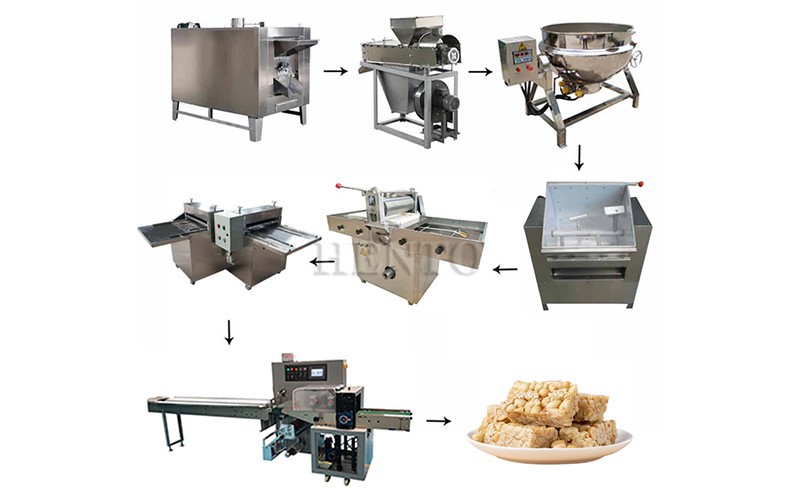 peanut candy bar forming cutting machine peanut candy bar forming cutting machine