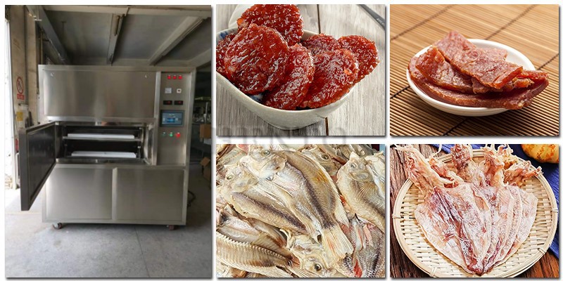 Hanging Basket Microwave Vacuum Dryer