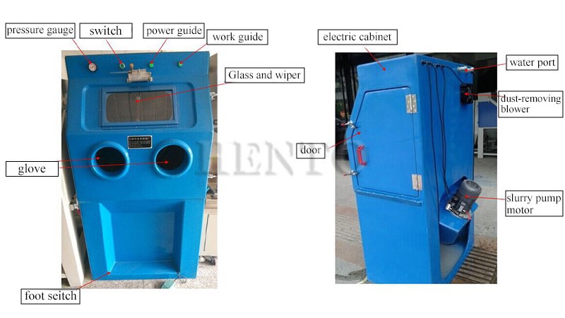 Wet Sand Blasting Machine