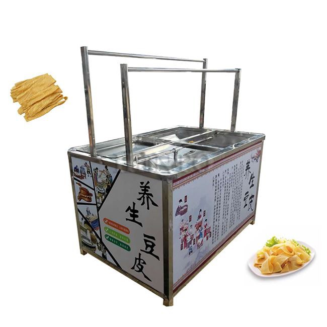 Soybean oil skin machine