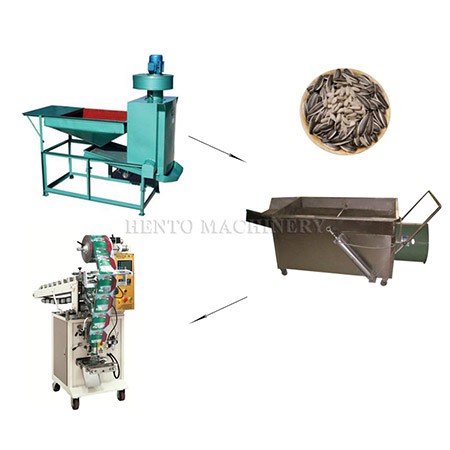 Sunflower Seed Roasting and Packing Line