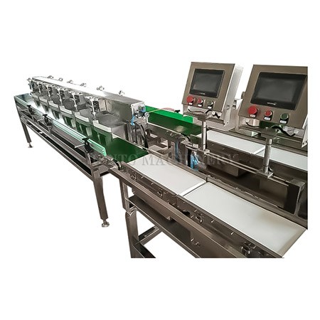 weight sorting machine for fish